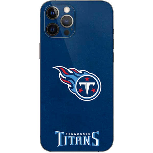 NFL Tennessee Titans Distressed iPhone 12 Pro Max Skin